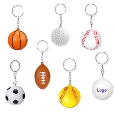Stress Ball Keychain