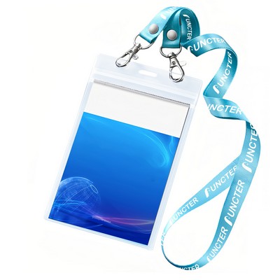 Secure View Badge Lanyard Set