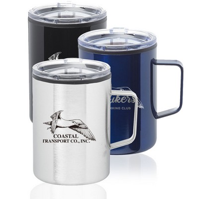 13.5 oz. Wells Stainless Steel Camper Mug