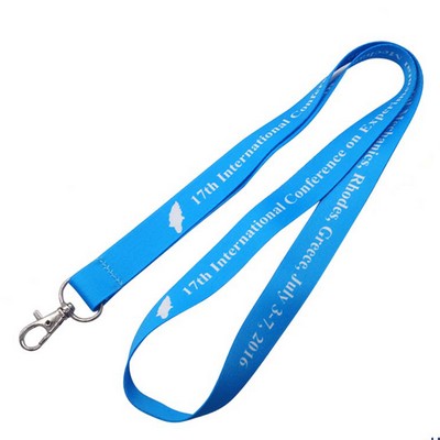3/4" Full Color Lanyards W/Lobster Claw
