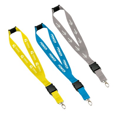Custom Screen Printed Polyester Lanyards