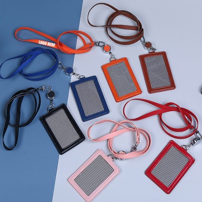 Badge Holder w/Lanyard