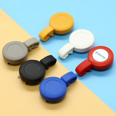 Retractable Badges Holder for ID Card Keychain Whistles Lanyards