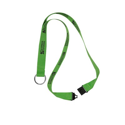 1/2" Polyester Heavy Duty Lanyards With Safety Release
