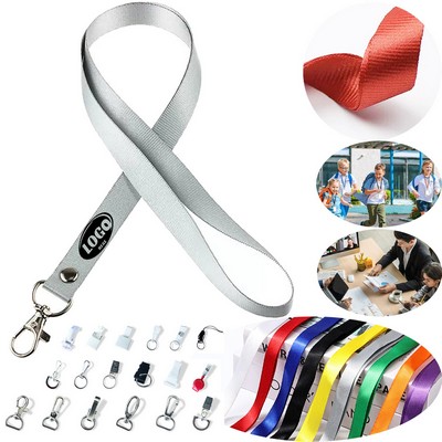 Screen Printed Polyester Lanyard
